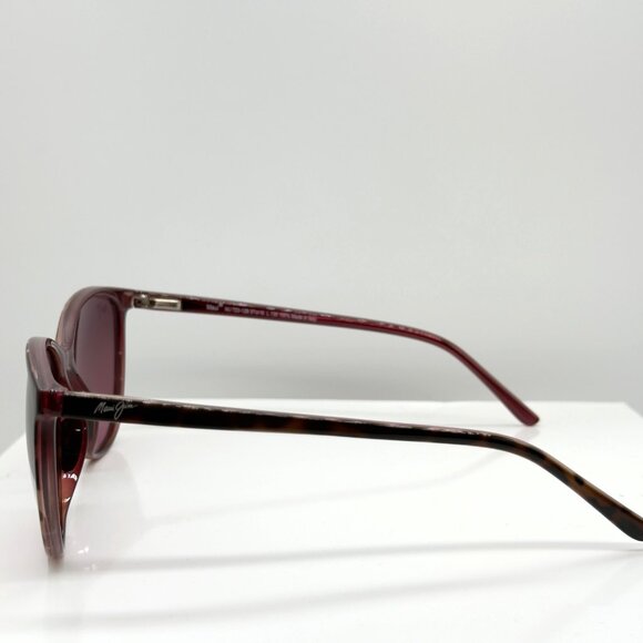 Maui Jim Ocean Tortoise Raspberry Rose Polarized Sunglasses MJ723-12B Women - Picture 3 of 9